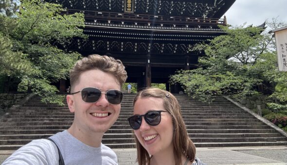 A couple in Japan